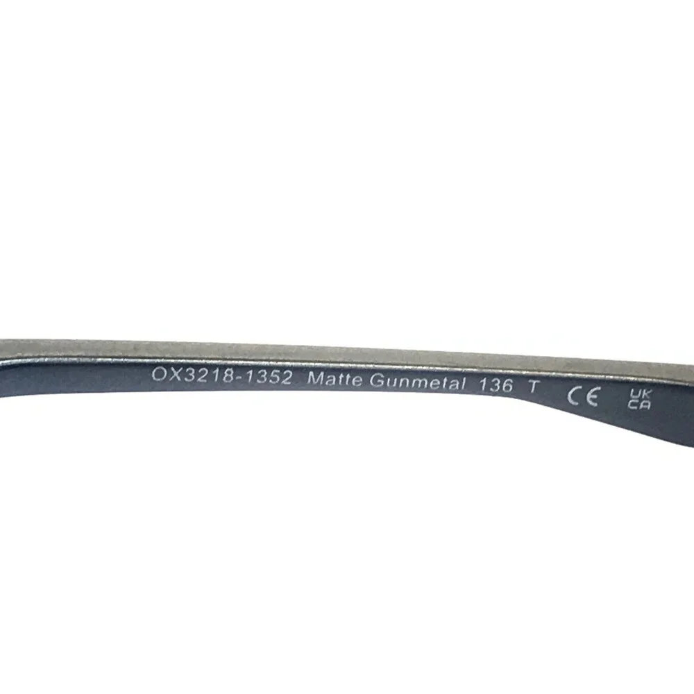 Oakley Eyeglasses Frame Socket 5.5 OX3218-1352 Matte Gunmetal Wire Rim 52-18-136